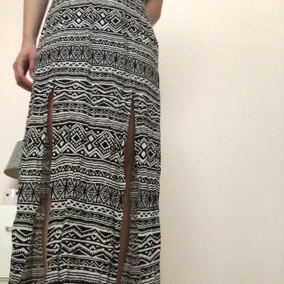 Printed Maxi Skirt - Picture 1 of 2